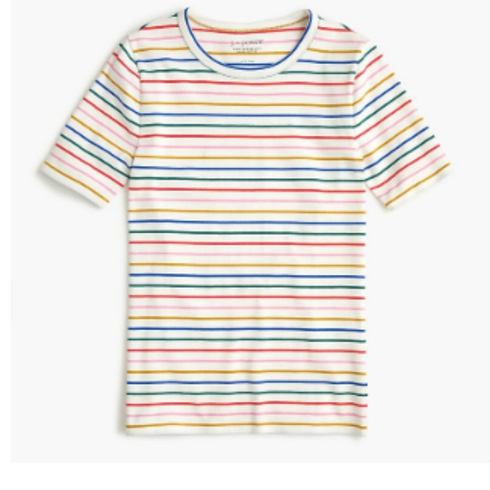 J.Crew Candy Stripe T-Shirt